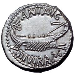 Denarius - Mark Antony LEG XII