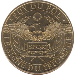 Monnaie de Paris Tourist Token - Puy du Fou Le signe du triomphe