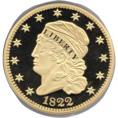 1822 Capped Bust Half Eagle