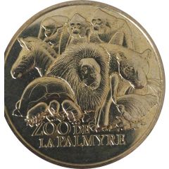 Jeton touristique - Monnaie de Paris - Les Mathes Zoo la Palmyre - multi animaux
