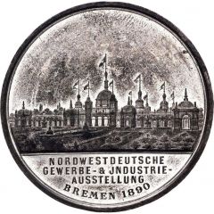 Medal - Northwestern trade & Industry exhibition Bremen