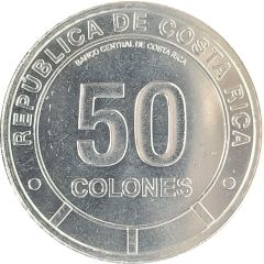 50 Colones Menelaus blue morpho