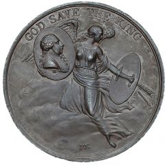 Medal - George III Assassination Attempt, Kempson, bronze