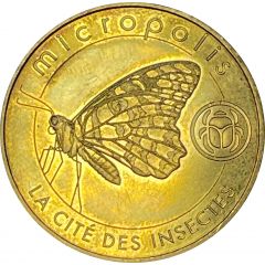 Jeton touristique - Monnaie de Paris - Micropolis - La cité des insectes