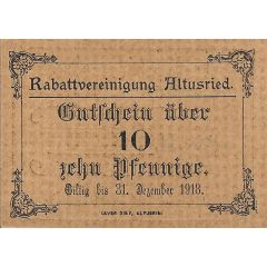 10 Pfennig Rabattvereinigung