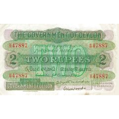 2 Rupees Elephant
