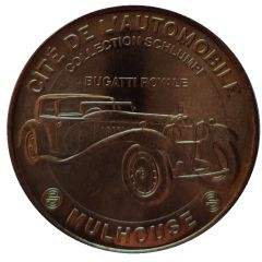 Monnaie de Paris Tourist Token - Mulhouse Bugatti Royale - Cité de l`Automobile