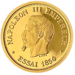 Reproduction - 50 Francs - Napoleon III Essai 1854