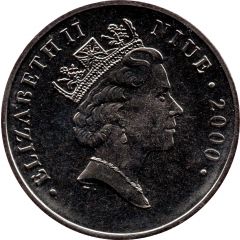 1 Dollar - Elizabeth II Peanuts