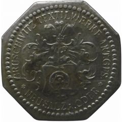 100 Pfennig - Neusalz a. Oder Gruschwitz Textilwerke Akt. Ges.