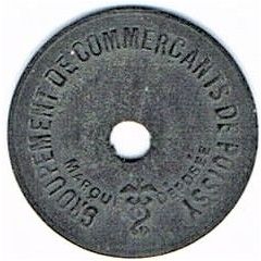 1 Centime - Groupement de Commerçants - Poissy [78]