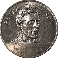 Token - Peter Thompson, Liverpool England World Cup Squad 1970