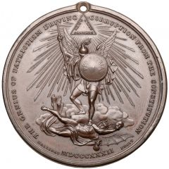 Medal - William IV Reform Bill, Patriotism, bronze