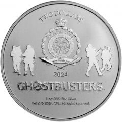 2 Dollars - Charles III Ghostbusters