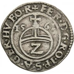 2 Kreuzers - Ferdinand I Hall