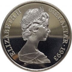 1 Crown - Elizabeth II King George II