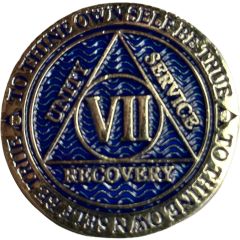 Token - Alcoholics Anonymous Sobriety 7 Year Anniversary