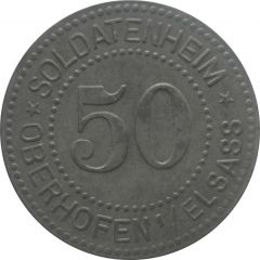 50 Pfennig - Oberhofen Soldatenheim