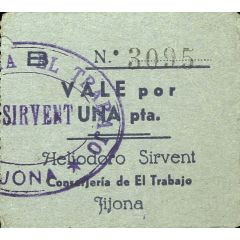 1 Peseta Jijona