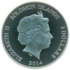 2 Dollars - Elizabeth II Aladdin and the Magic Lamp