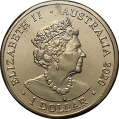 1 Dollar - Elizabeth II 6th Portrait - 2020 Australian Paralympic Team