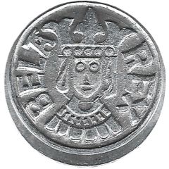 Token - Béla IV denier replica