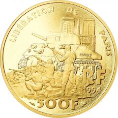 500 Francs Liberation of Paris