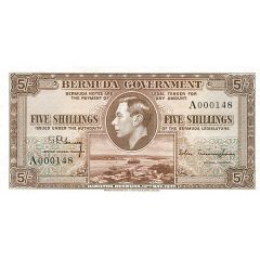 5 Shillings - George VI Date at bottom