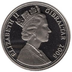 1 Crown - Elizabeth II End of WWI - Poppies