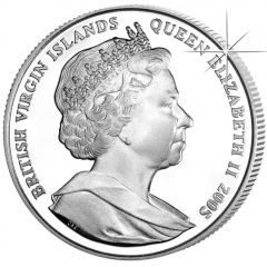 1 Dollar - Elizabeth II Death of Nelson