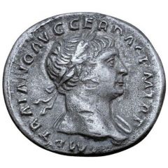 Denarius - Trajan COS V P P S P Q R OPTIMO PRINC DAC CAP