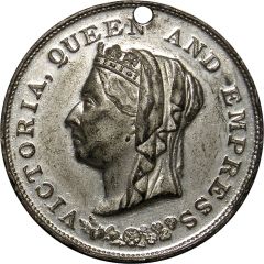Medal - Victoria Death; H.B. Sale, 32mm