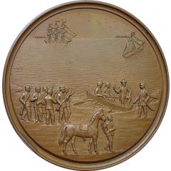 Medal - Capture of the danish captain Baron Dirking-Holmfeld Schleswig-Holstein