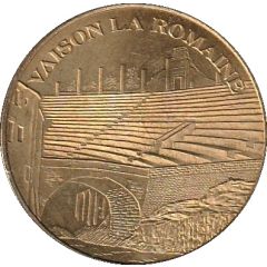 Monnaie de Paris Tourist Token - Vaison-la-Romaine Le pont et le théâtre antique