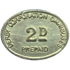 2 Penny - Derby Prepaid Bus Token
