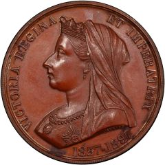 Medal - Victoria Diamond Jubilee; H. Jenkins