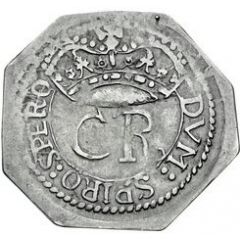 1 Shilling - Charles II Pontefract siege coinage