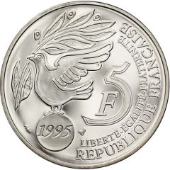 5 Francs United Nations