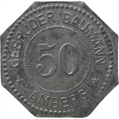 50 Pfennig - Amberg Gebrüder Baumann