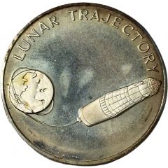 Medal - Apollo Project Lunar Trajectory