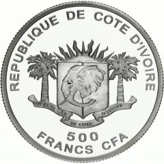 500 Francs CFA Egyptian Pyramids