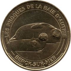 Monnaie de Paris Tourist Token - Berck-sur-Mer Les phoques de la Baie d`Authie