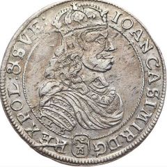 Ort koronny / 18 Groszy - Jan II Kazimierz Waza Bydgoszcz mint