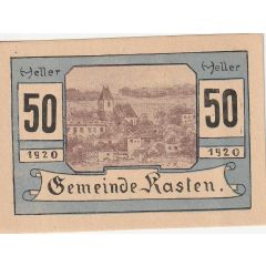 50 Heller Kasten