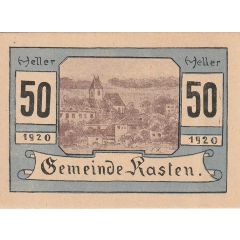 50 Heller Kasten