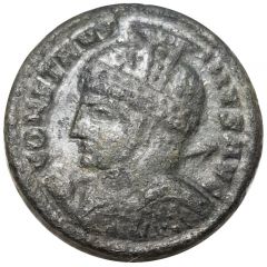 Nummus - Constantinus I VICT • LAETAE PRINC PERP, Siscia