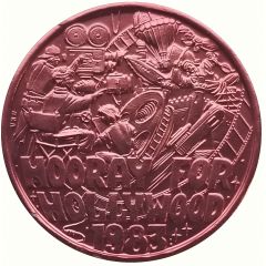 Mardi Gras Token - Krewe of Zeus Hooray for Hollywood, Jefferson Parish, Louisiana