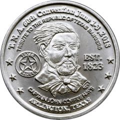 Token - Texas Numismatic Association 60th convention 2018