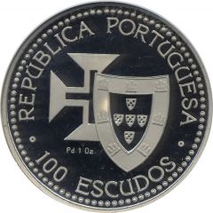 100 Escudos Madeira and Porto Santo, Palladium