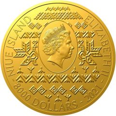 8000 Dollars - Elizabeth II Golden Eagle